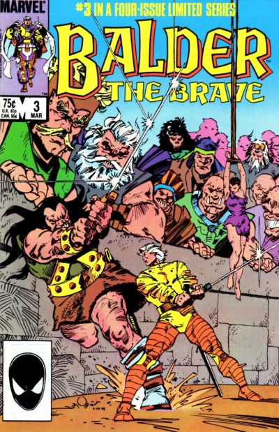 Cover of Balder The Warrior!