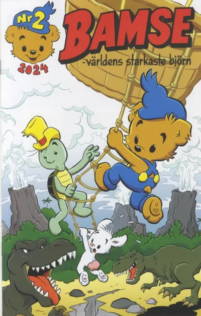 Cover of Bamse och den försvunna världen del 2