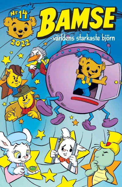 Cover of Vem är fri på frihetstiden?; Bamses skola: Hattar och mössor; Bamses skola: Politiska partier; Något sjukt...