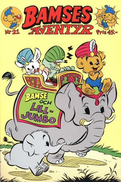 Cover of Bamse och Lill-Jumbo