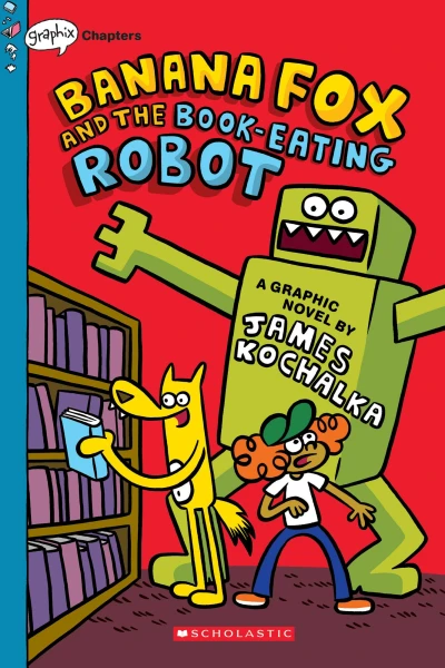 Cover of And the Book-Eating Robot