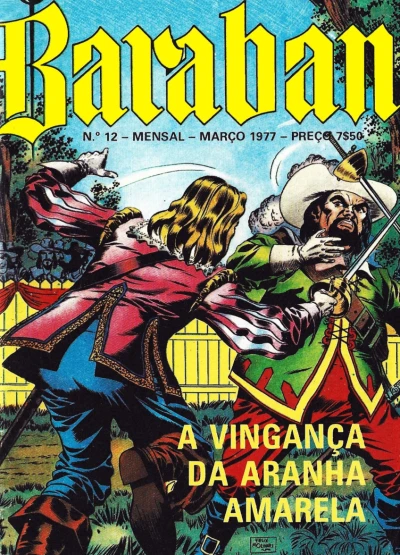 Cover of A vingança da Aranha Amarela