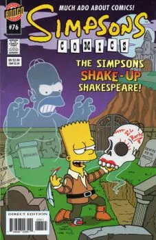 Cover of Bard Broiled : The Simpsons Shake-Up Shakespeare!