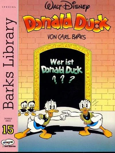 Cover of Wer ist Donald Duck?