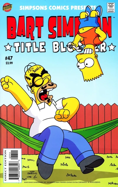 Cover of Bart Simpson in Split Decisions; Li'l Krusty; Lisa Simpson in The Dating Game