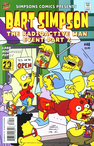 Cover of The Great, Extreme, Ultimate, and Totally Awesome Radioactive Man Event!, Part 2