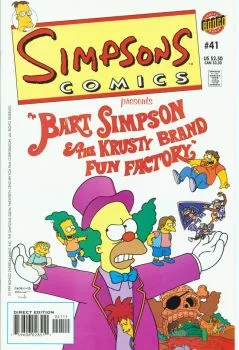 Cover of Bart Simpson & the Krusty Brand Fun Factory