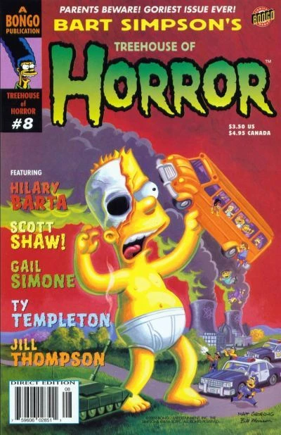 Cover of Night of Nineteen Screams; Tales From the Kwik-E-Mart; Krustine; The Powerplant of Pain