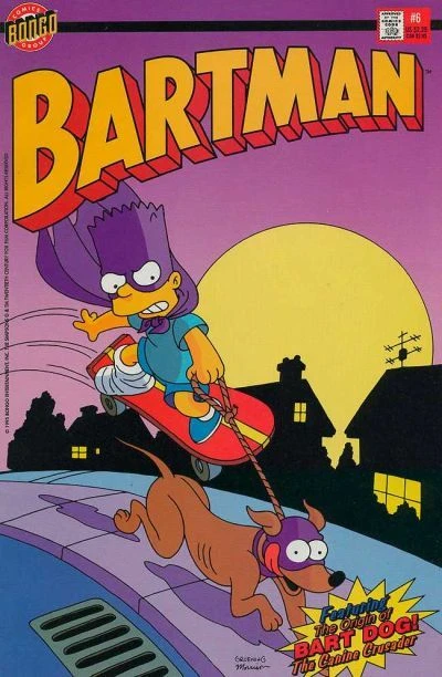 Cover of Bartman - Part III: The Great Purple Hope