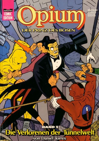 Cover of Opium 3: Die Verlorenen der Tunnelwelt