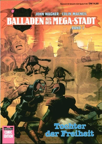 Cover of Balladen aus der Mega-Stadt 1: Tochter der Freiheit