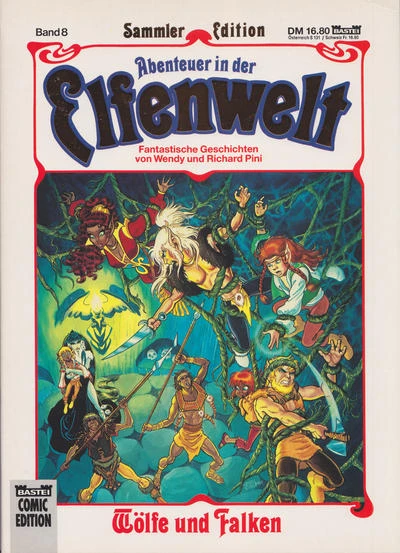 Cover of Abenteuer in der Elfenwelt 8: Wölfe und Falken