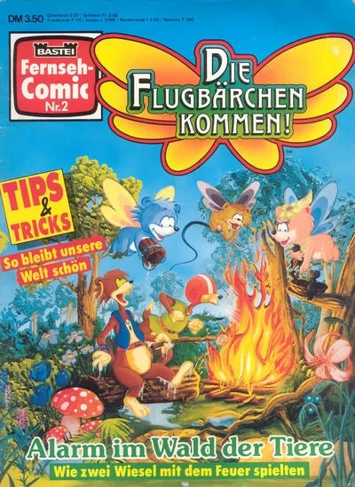 Cover of Die Flugbärchen kommen - Alarm im Wald der Tiere