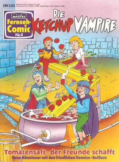 Cover of Die Ketchupvampire - Tomatensaft der Freude schafft