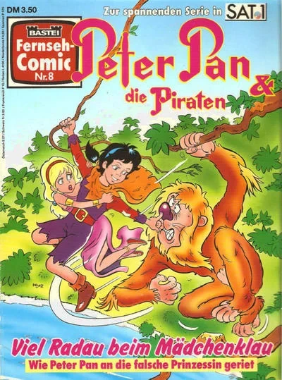 Cover of Peter Pan & die Piraten - Viel Radau beim Mädchenklau