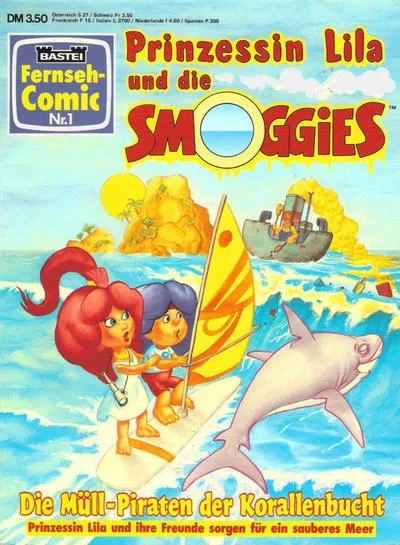 Cover of Prinzessin Lila und die Smoggies - Die Müllpiraten der Korallen-Bucht