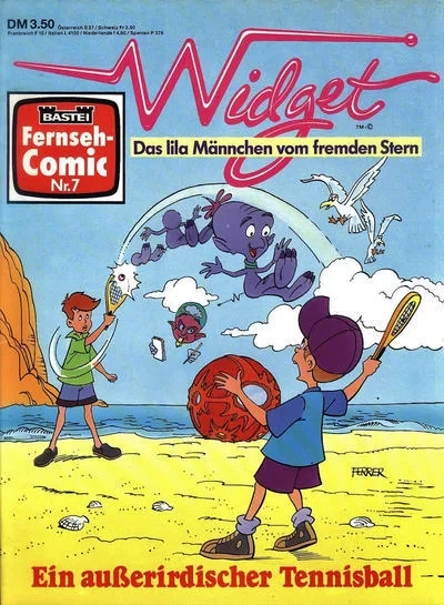 Cover of Widget - Ein außerirdischer Tennisball