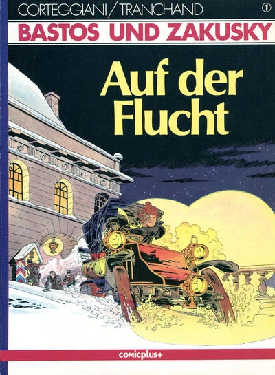 Cover of Auf der Flucht