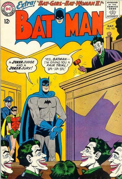 Cover of Bat-Girl -- Batwoman II! / The Joker Jury!