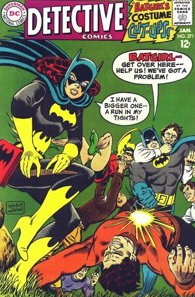 Cover of Batgirl's Costume Cut-Ups; The Bellringer and the Baffling Bongs