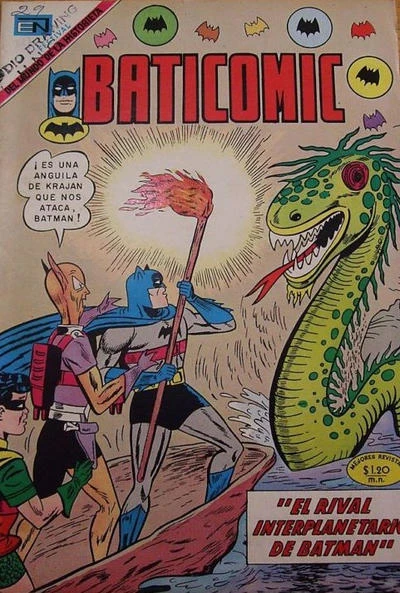 Cover of El Rival Interplanetara de Batman