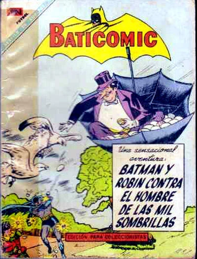 Cover of Batman y Robin contra el Hombre de las Mil Sombrillas