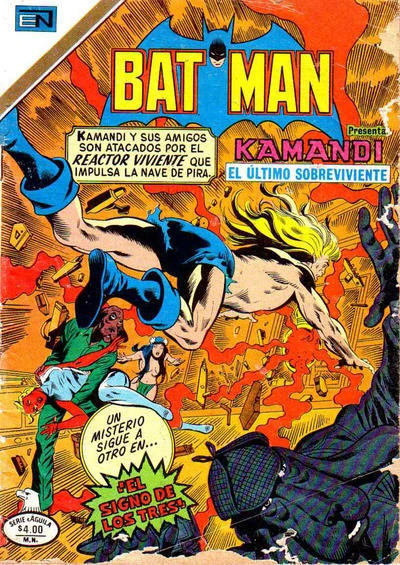 Cover of Kamandi: El Signo de los Tres