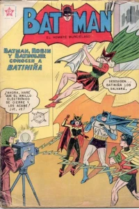 Batman Robin y Batmujer Conocen a Batnina