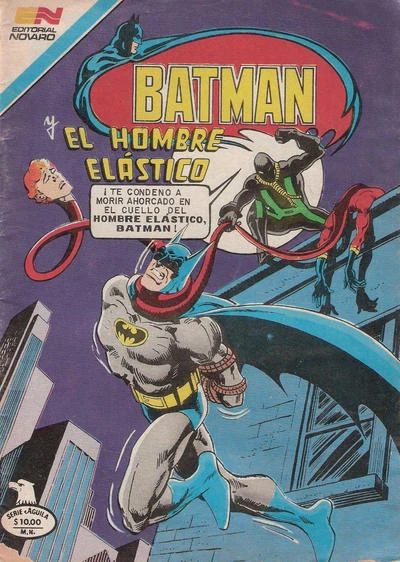 Cover of Batman y el Hombre Elástico