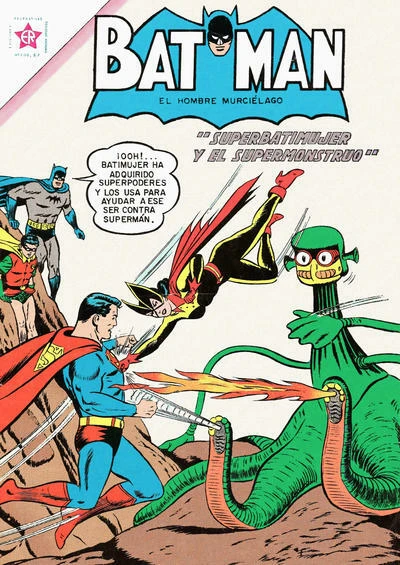 Cover of Superbatimujer y el Supermonstruo