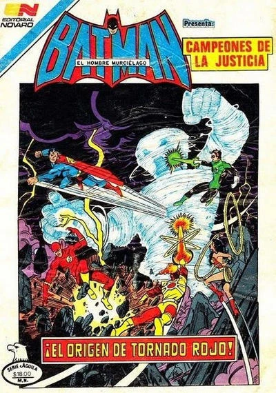 Cover of ¡El Origen de Tornado Rojo!