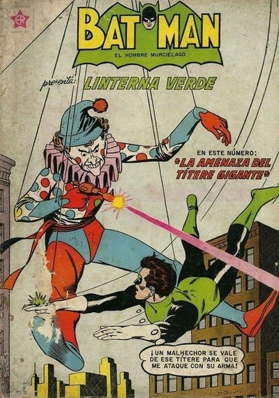Cover of Linterna Verde: La Amenaza del Titere Gigante