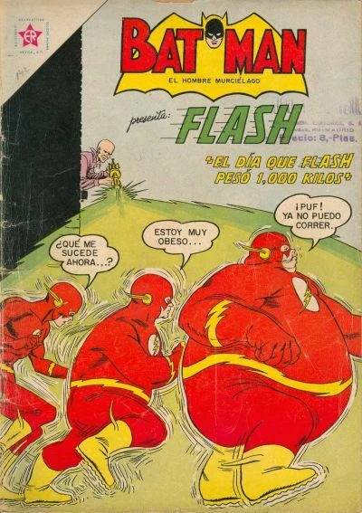 Cover of Flash El Dia que Flash Peso 1,000 Kilos