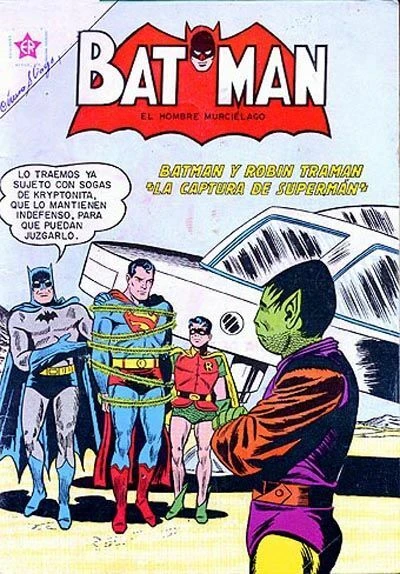 Cover of Batman y Robin Traman "La Captura de Superman"
