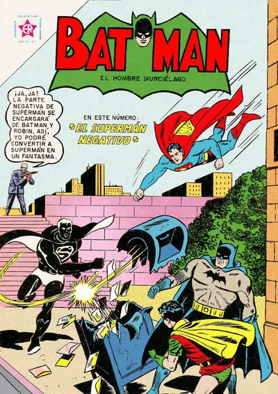 Cover of El Superman Negativo