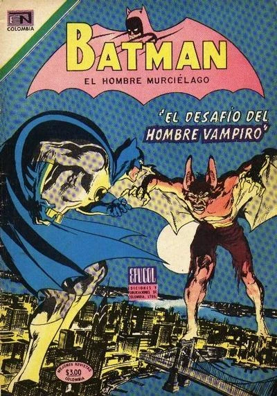 Cover of Hombre Vampiro