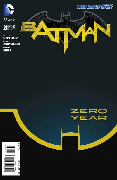 Cover of Zero Year: Secret City, Part One; Where the Hell Did He Learn to Drive?!