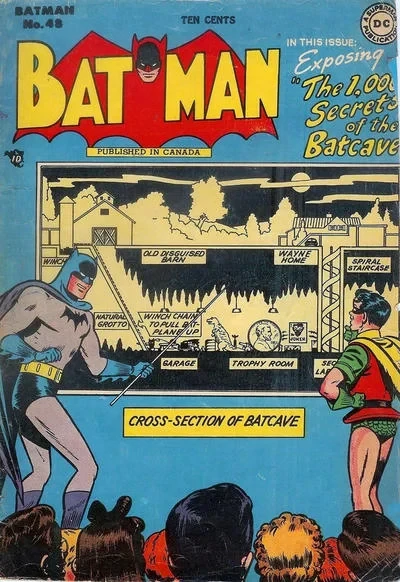 Cover of The 1,000 Secrets of the Batcave