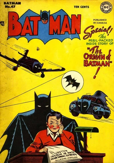 Cover of The Origin of Batman