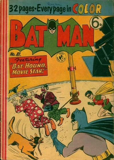 Cover of Bat-Hound, Movie Star