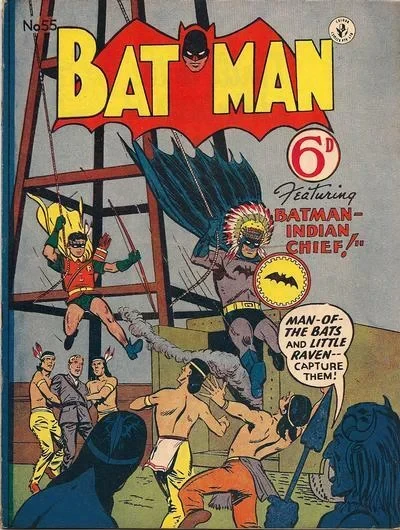 Cover of Batman- Indian Chief!