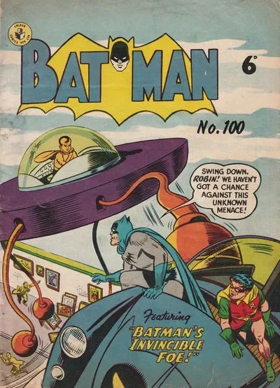 Cover of Batman's Invincible Foe!