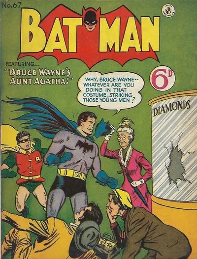 Cover of Bruce Wayne's Aunt Agatha