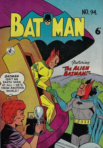 Cover of The Alien Batman