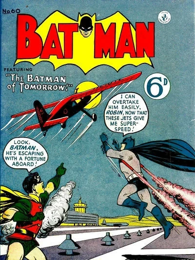Cover of The Batman of Tomorrow!