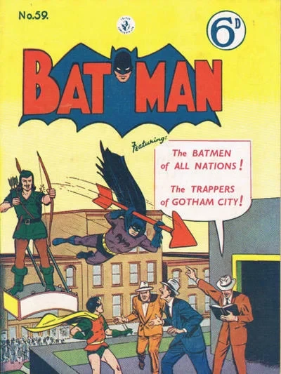 Cover of The Batmen of All Nations ; The Trappers in Gotham City