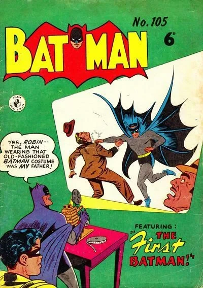 Cover of The First Batman!