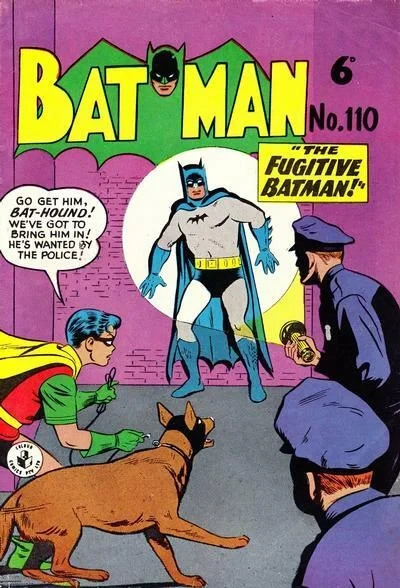Cover of The Fugitive Batman