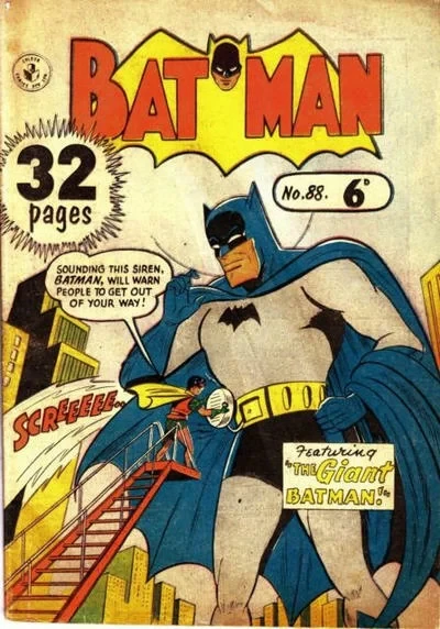 Cover of The Giant Batman