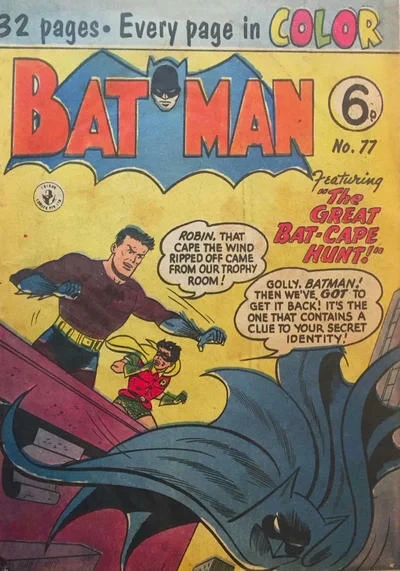 Cover of The Great Bat-Cape Hunt